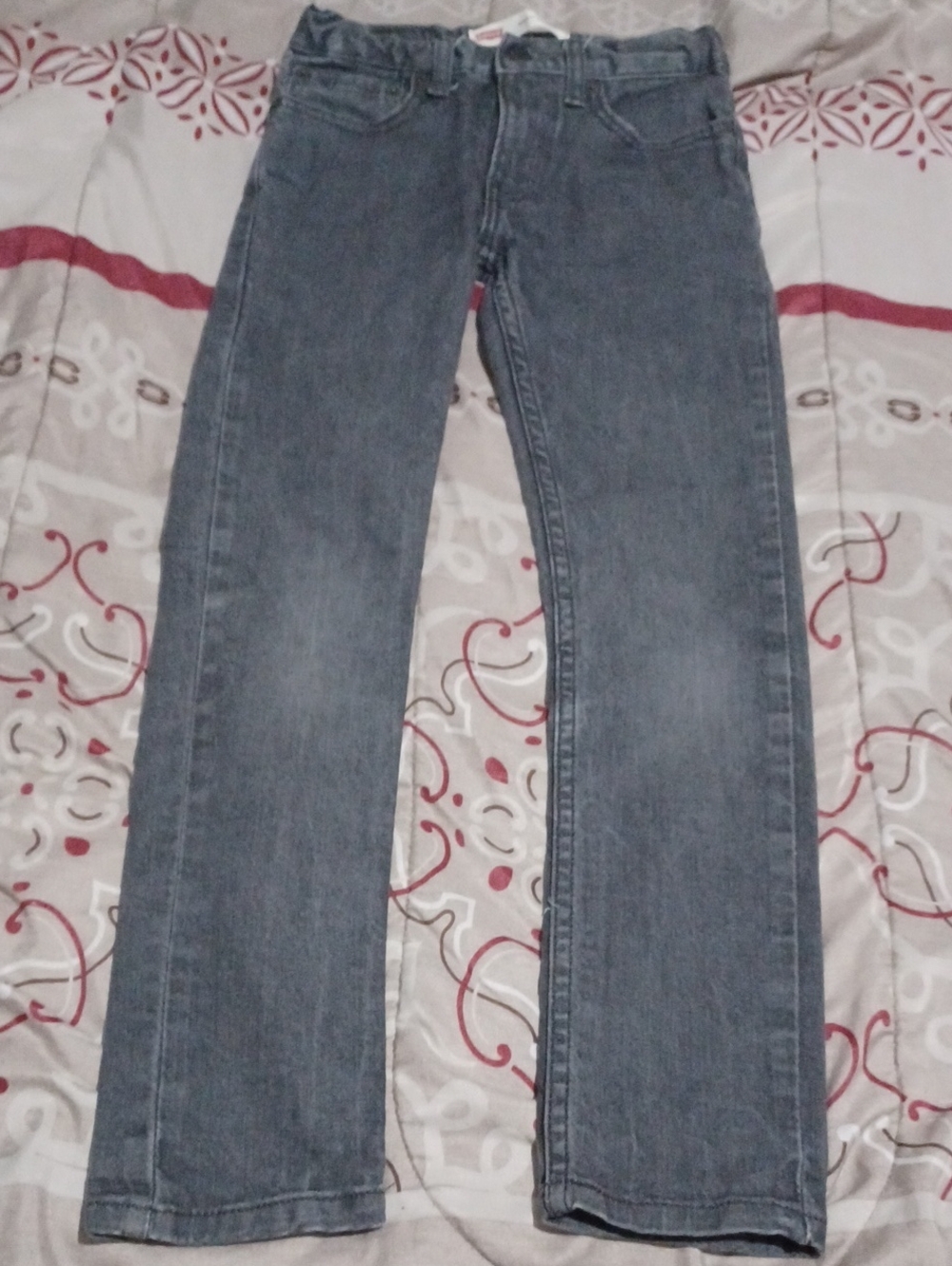 Levi's 510 Grey Skinny Jeans For Boys Size 12